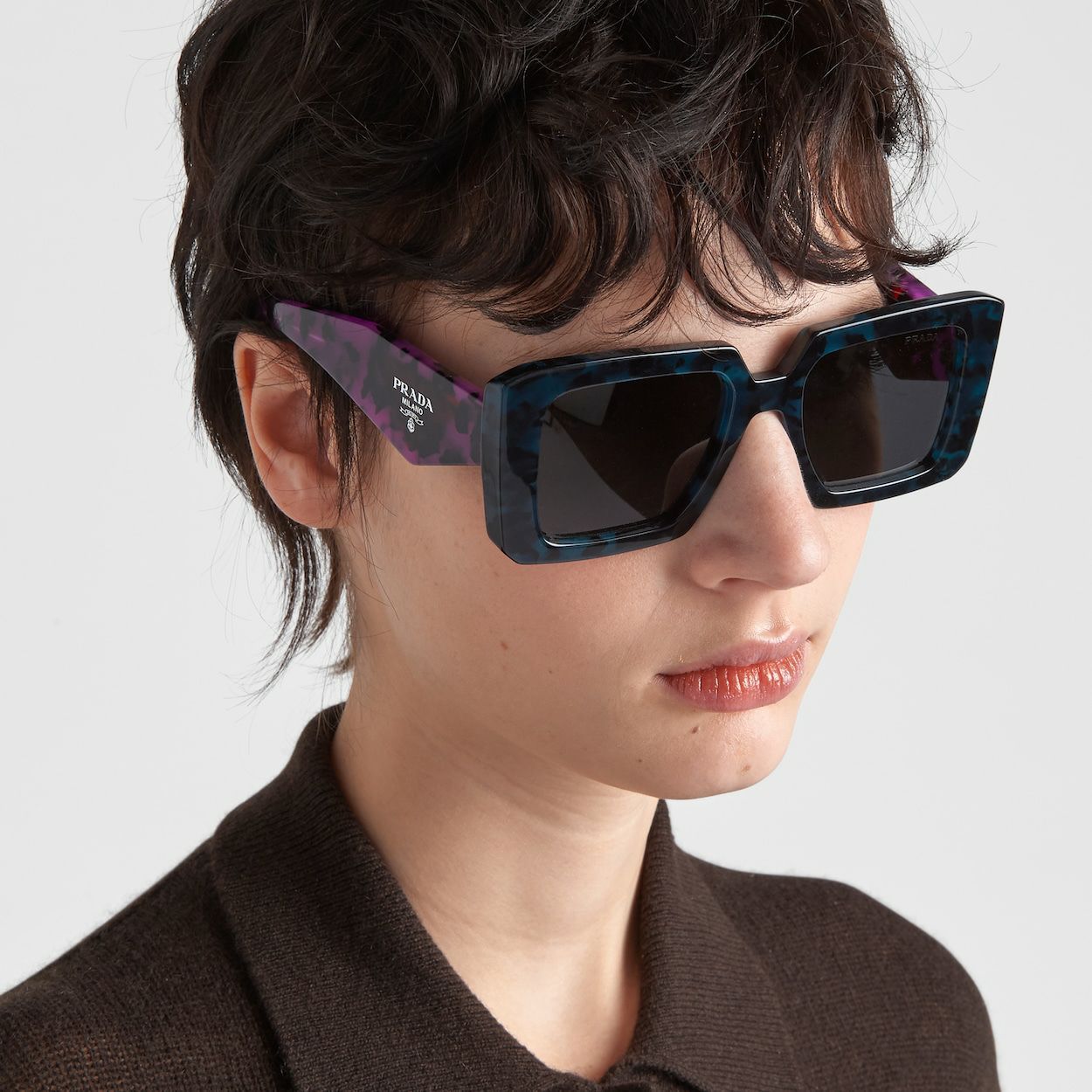 Gafas de sol Mujer | Gafas De Prada Symbole Lentes Gris Pizarra | Prada > Luz Martin